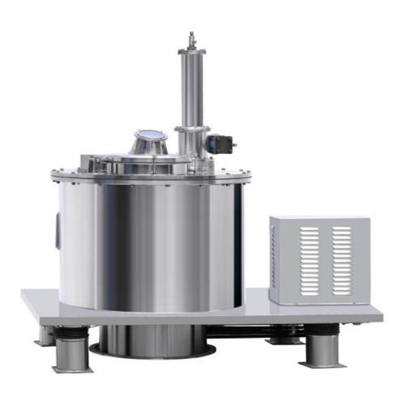 Automatic scraper discharge centrifuge